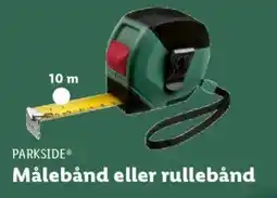 Lidl PARKSIDE® Målebånd eller rullebånd tilbud