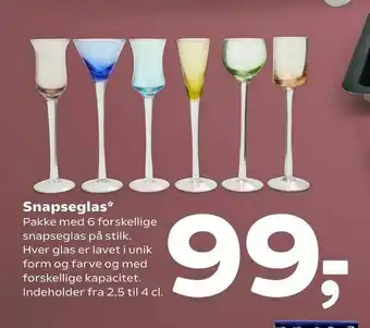 Snapseglas