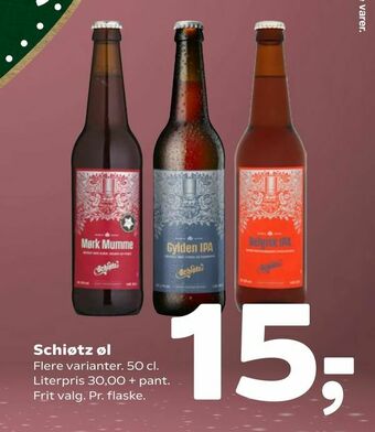 Coop 365 Schiøtz øl tilbud