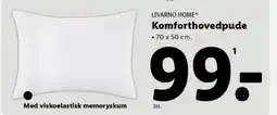 Lidl LIVARNO HOME® Komforthovedpude tilbud