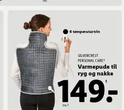 Lidl SILVERCREST PERSONAL CARE® Varmepude til ryg og nakke tilbud