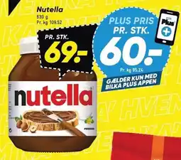Bilka Nutella tilbud