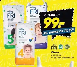 Bilka Bleer - 2 pakker tilbud