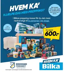 Bilka Bilkas prepping-kasse tilbud