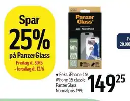 Føtex Spar 25% på PanzerGlass tilbud