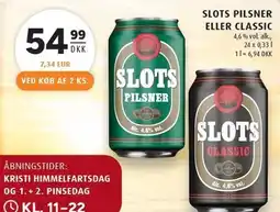 Scandinavian Park SLOTS PILSNER ELLER CLASSIC tilbud