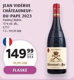 Scandinavian Park JEAN VIDÉRUE CHÁTEAUNEUF DU-PAPE 2023 tilbud
