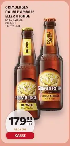 Scandinavian Park GRIMBERGEN DOUBLE AMBRÉE ELLER BLONDE tilbud