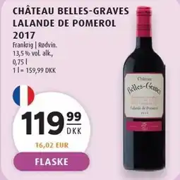 Scandinavian Park CHÁTEAU BELLES-GRAVES LALANDE DE POMEROL 2017 tilbud
