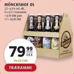 Scandinavian Park MÖNCSHOF ØL tilbud
