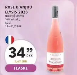 Scandinavian Park ROSÉ D'ANJOU ELYSIS 2023 tilbud