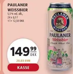 Scandinavian Park PAULANER WEISSBIER tilbud