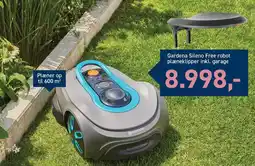 Gardena Sileno Free robot plæneklipper inkl. garage