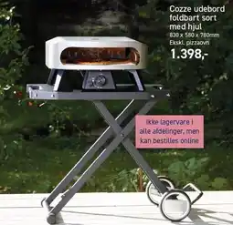 Johannes Fog Cozze udebord foldbart tilbud