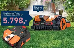 Johannes Fog Worx Landroid Vision robotplæneklipper tilbud