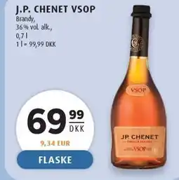 Scandinavian Park J.P CHENET VSOP tilbud