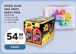 Scandinavian Park FLÜGEL ELLER SMÅ SHOTS PARTY-PACK tilbud