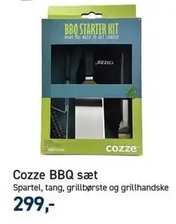 Johannes Fog Cozze BBQ sæt tilbud