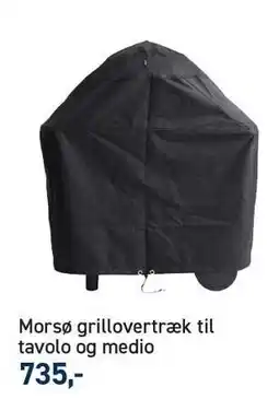 Johannes Fog Morsø grillovertræk til tavolo og medio tilbud