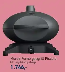 Johannes Fog Morsø Forno gasgrill Piccolo tilbud