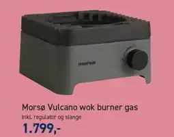 Johannes Fog Morsø vulcano wok burner gas tilbud