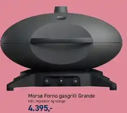 Johannes Fog Morsø Forno gasgrill Grande tilbud