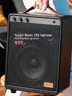 Johannes Fog Sackit Boom 150 højttaler tilbud