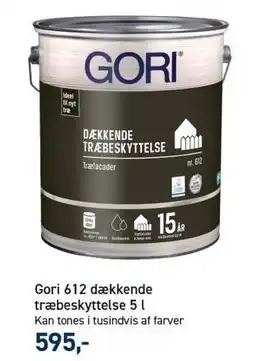 Johannes Fog Gori 612 dækkende træbeskyttelse 5 l tilbud
