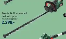 Johannes Fog Bosch 36 V advanced hækkeklipper tilbud