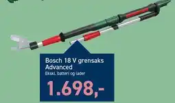 Johannes Fog Bosch 18 V grensaks Advanced tilbud