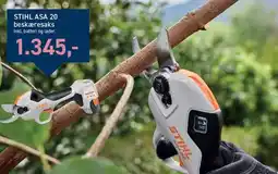 Johannes Fog STIHL ASA 20 beskæresaks tilbud
