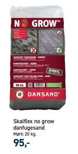 Skalflex no grow danfugesand