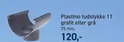 Johannes Fog Plastmo tudstykke 11 grafit eller grå tilbud