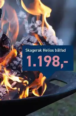 Johannes Fog Skagerak Helios bålfad tilbud
