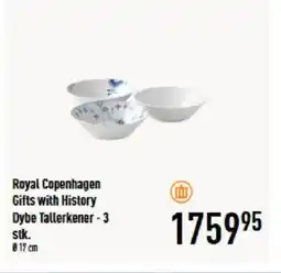 Imerco Royal Copenhagen Gifts with History Dybe Tallerkener tilbud