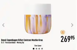 Imerco Royal Copenhagen Riflet Contrast Marble Krus tilbud