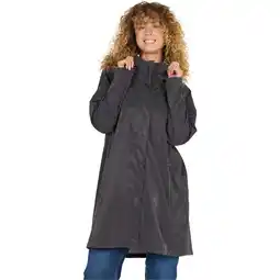 Sport 24 Weather Report Muggy Shiny PU Regnjakke Dame tilbud