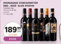 Scandinavian Park HVERDAGENS STORFAVORITTER RØD-, ROSÉ- ELLER HVIDVIN tilbud