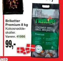Harald Nyborg Briketter Premium 8 kg tilbud