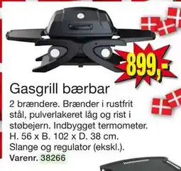 Harald Nyborg Gasgrill bærbar tilbud