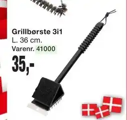 Harald Nyborg Grillbørste 3i1 tilbud
