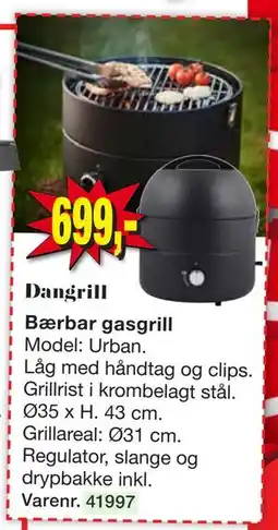 Harald Nyborg Bærbar gasgrill tilbud