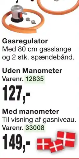 Harald Nyborg Gasregulator tilbud
