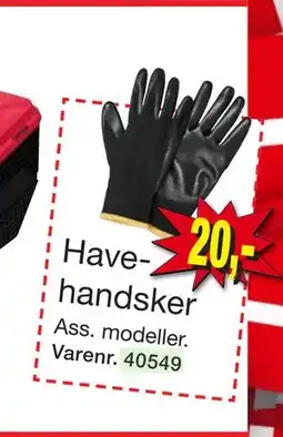 Harald Nyborg Havehandsker tilbud