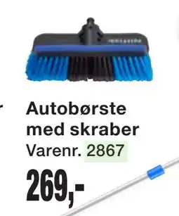 Harald Nyborg Autobørste med skraber tilbud