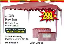 Harald Nyborg Pavillon tilbud