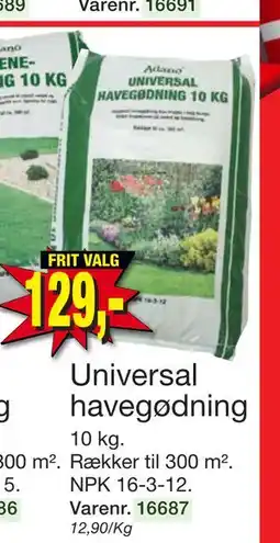 Harald Nyborg Universal havegødning tilbud