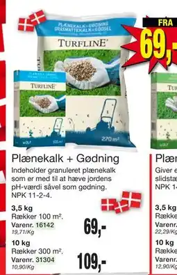 Harald Nyborg Plænekalk + Gødning tilbud