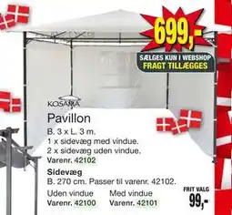 Harald Nyborg Pavillon tilbud