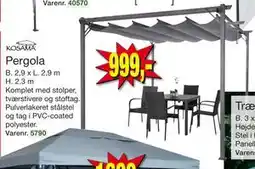 Harald Nyborg Pergola tilbud